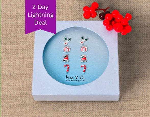 Vera and Co Holiday Earring Sets: $29.99