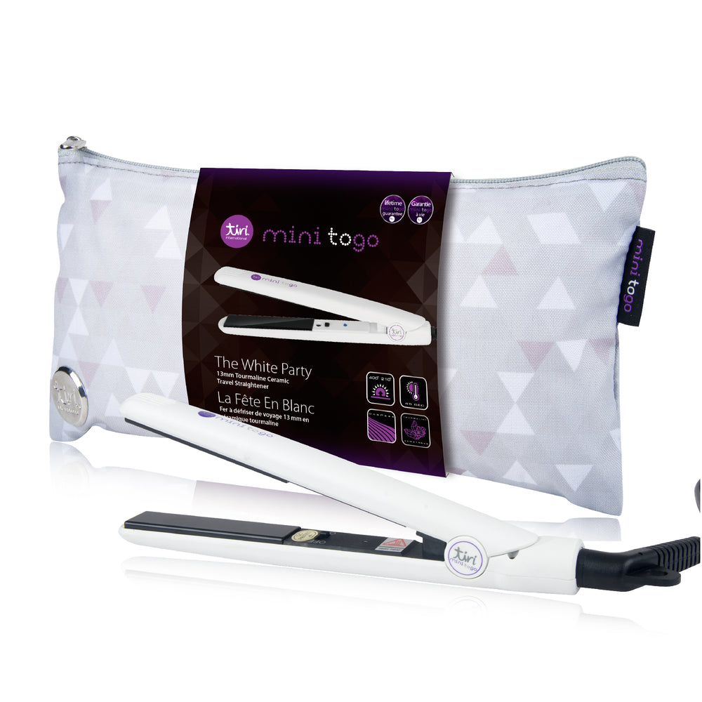 Mini ToGo 0.5" Flat Iron with Travel Bag