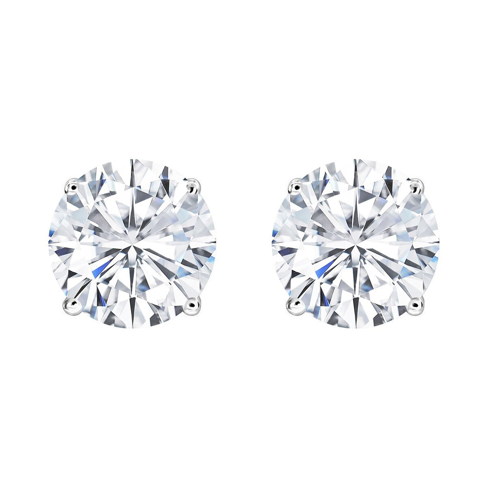 1.5CT Lab Grown Diamond Sterling Silver Stud Earrings