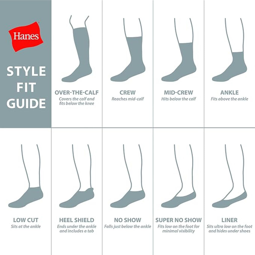 12-Pairs Hanes Women