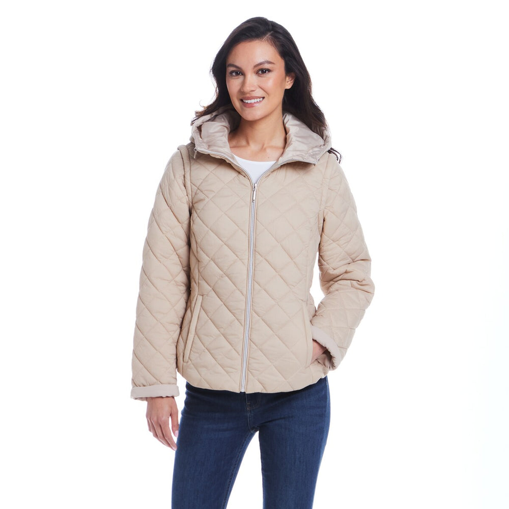 2 in 1 Jacket with Zip Off Sleeves