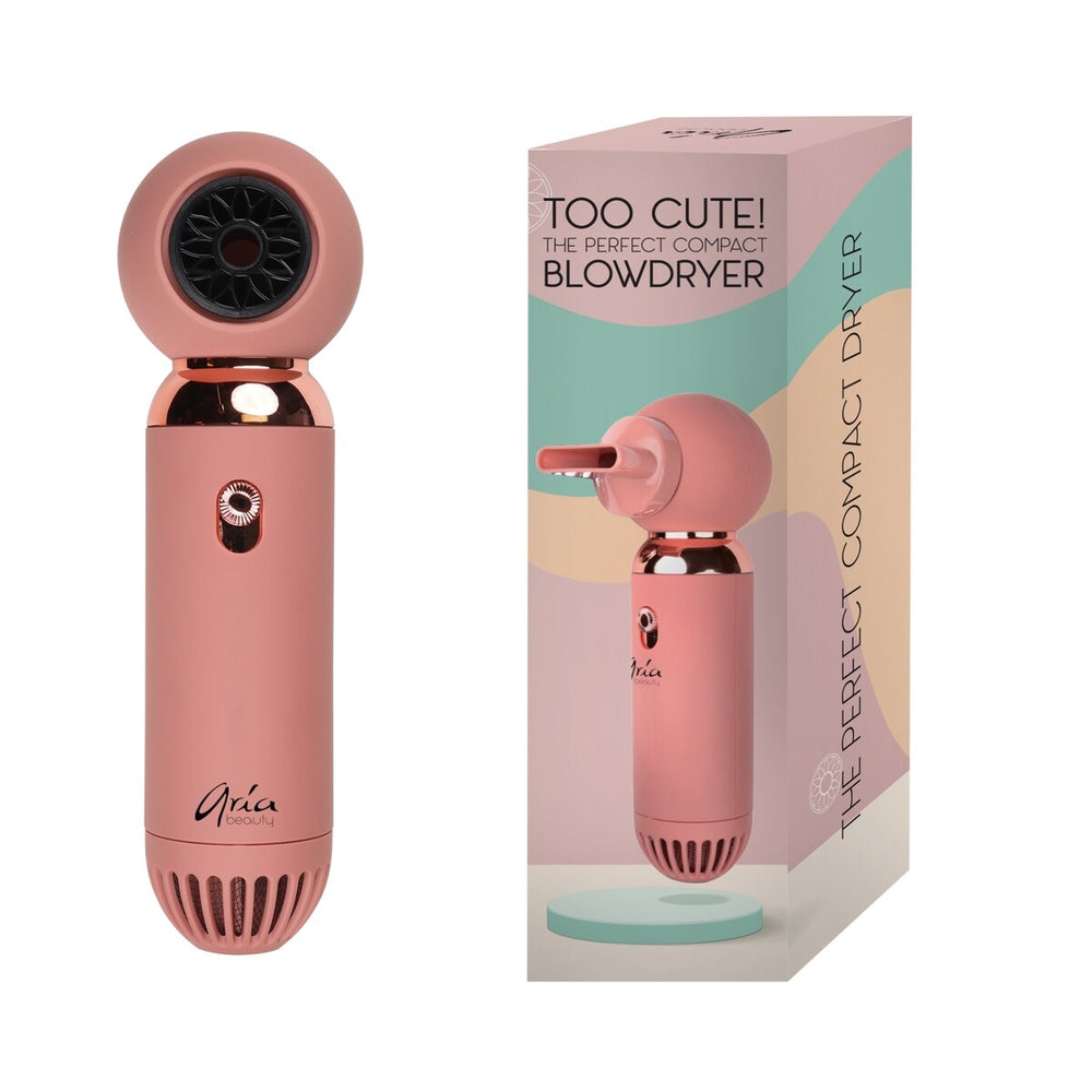 "Too Cute!" Compact Blow Dryer (with Attachments Included)