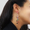 7 Chakra Drop Earrings