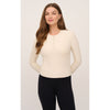 90 Degree By Reflex 2 Pack Ribbed Henley & Ribbed Long Sleeve Crew Neck Top