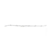 925 Sterling Silver 1.5MM Diamond Cut Rope Bead Anklet 9" or 10"