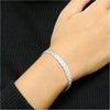 925 Sterling Silver Adjustable Braided Herringbone Bracelet