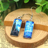 A Starry Night Hook Earrings - Multi