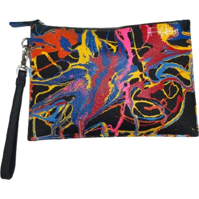 Abstract Logan Wristlet