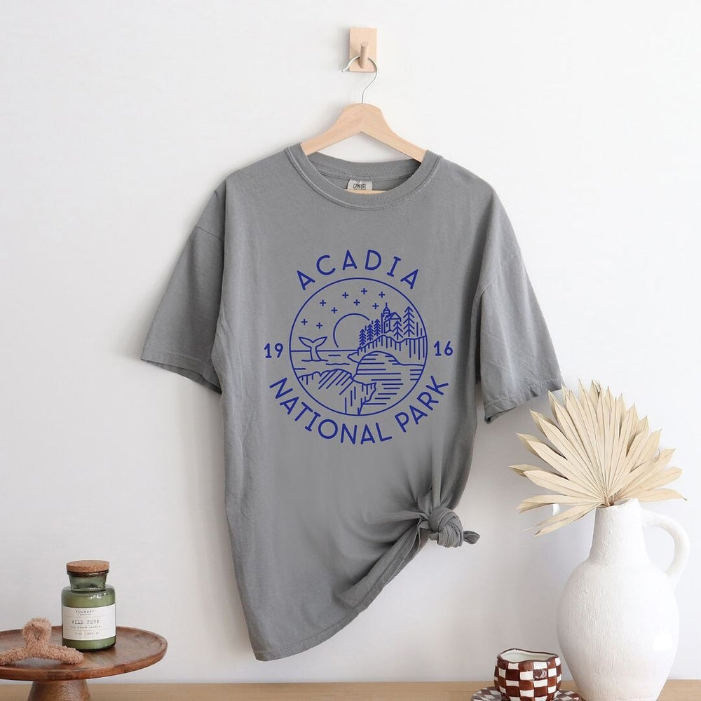 Acadia National Park Garment Dyed Tee