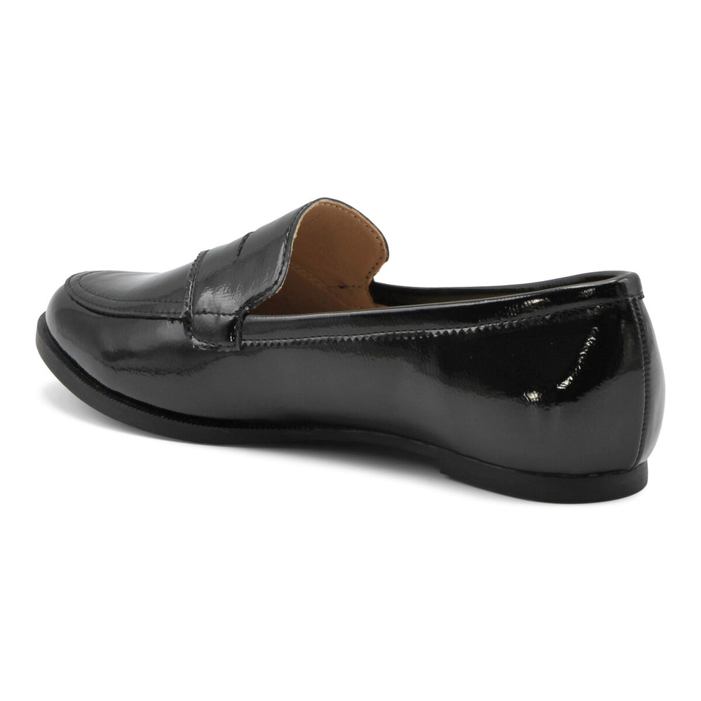 Adrienne Vittadini Denny Crinkle Patent Loafer