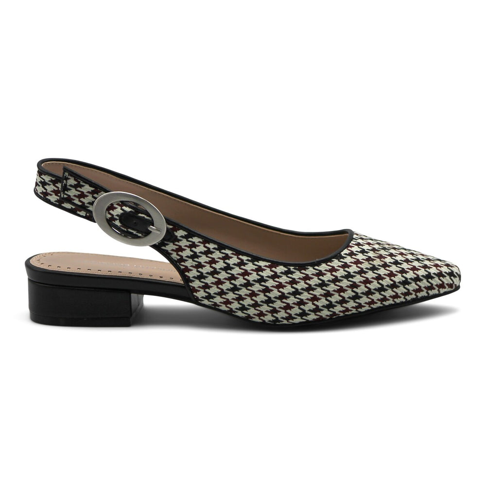 Adrienne Vittadini Papina Houndstooth Dress Shoe