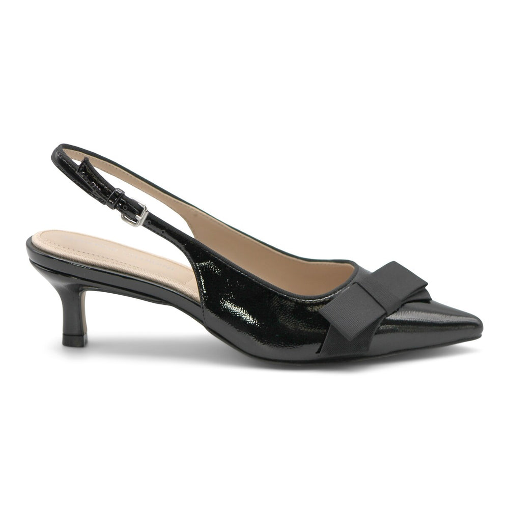 Adrienne Vittadini Sachem Crinkle Patent Dress Shoe