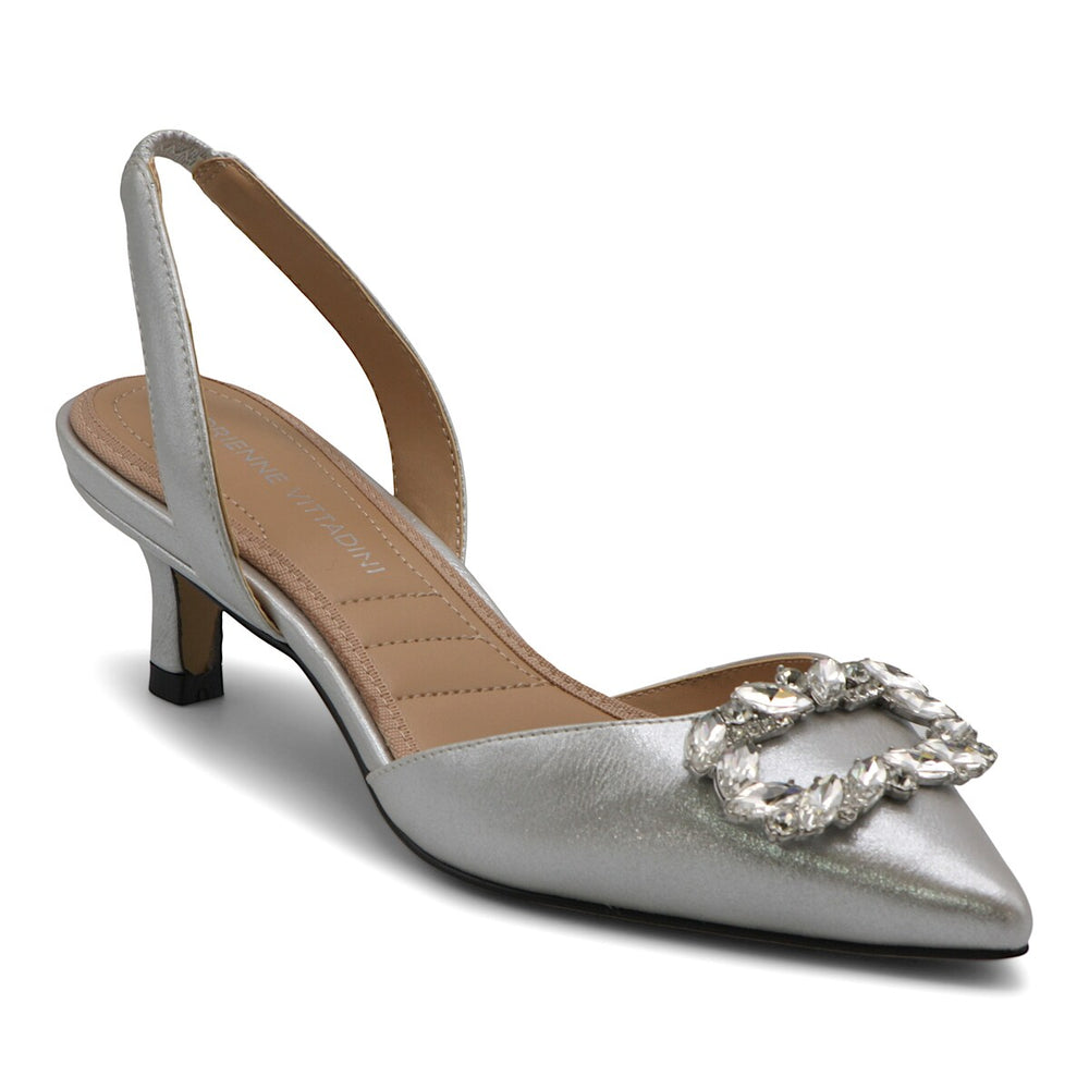 Adrienne Vittadini Suzer Metallic Dress Shoe