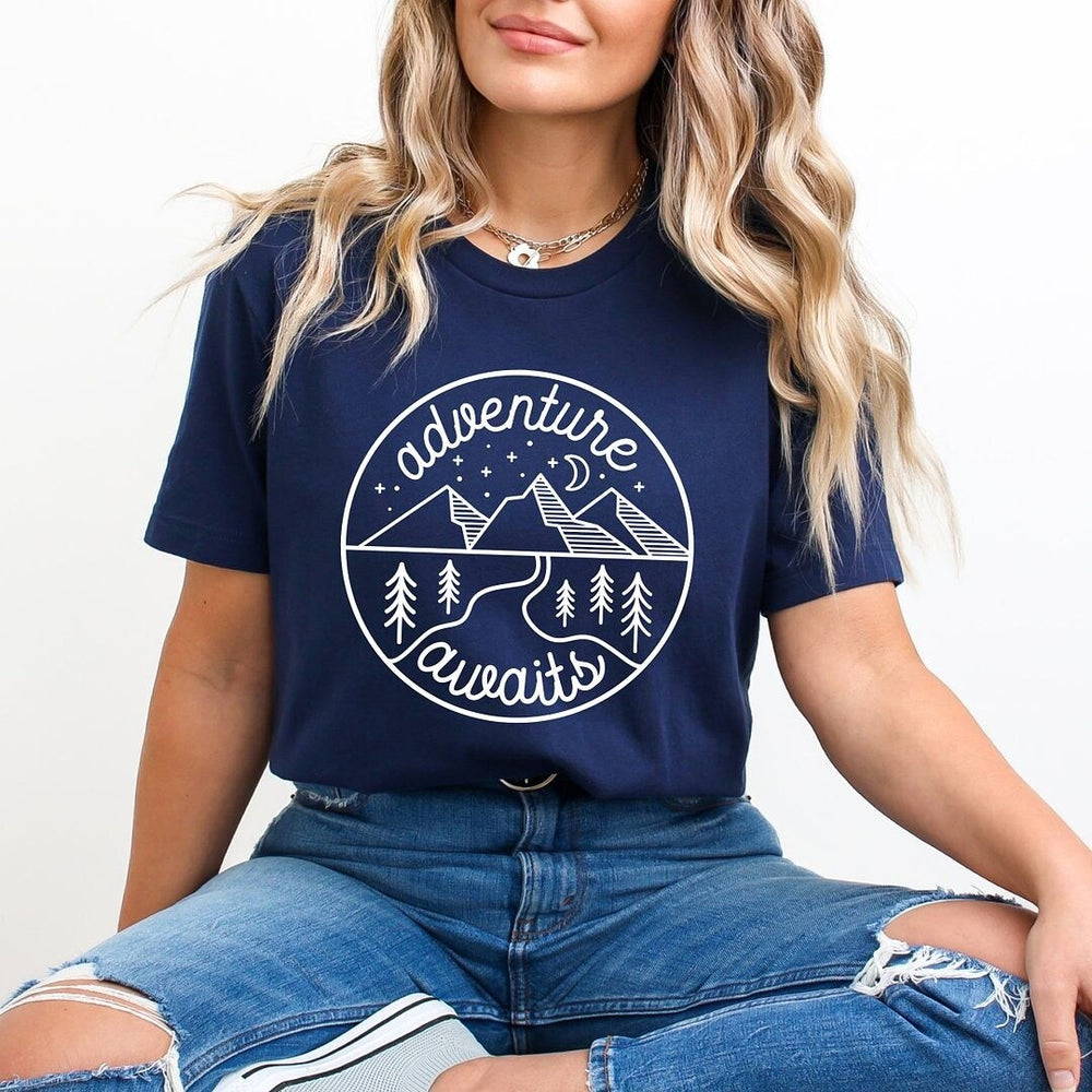 Adventure Awaits Short Sleeve Crewnneck Tee