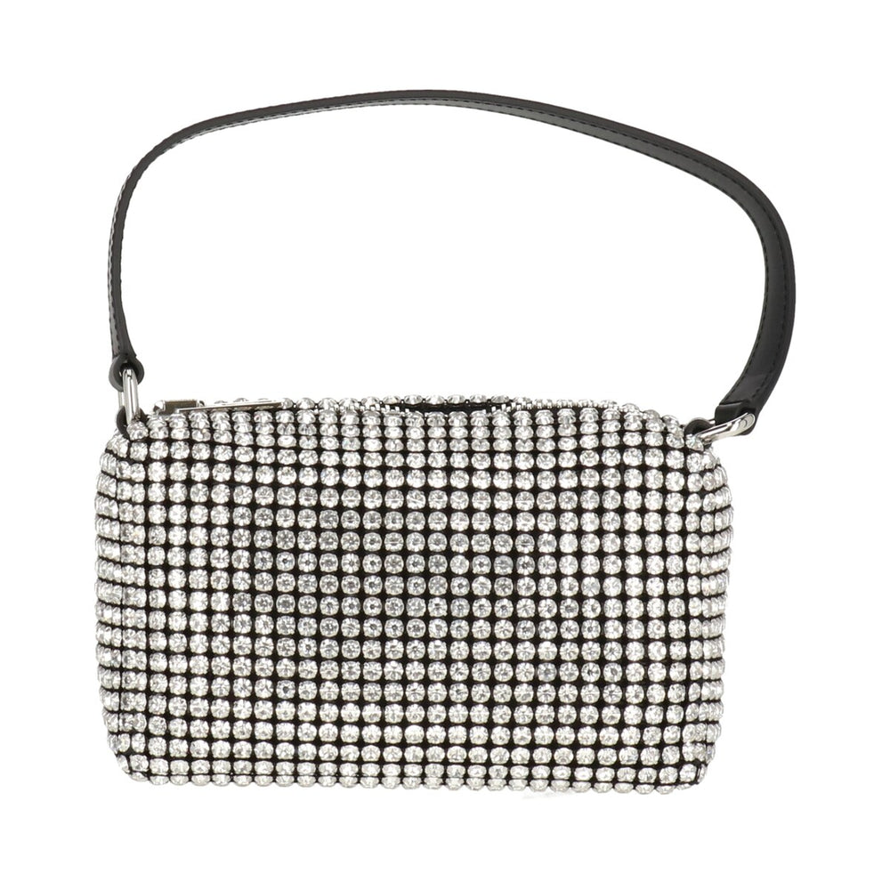 Alexander Wang Womens Silver/Black Shoulder Bag