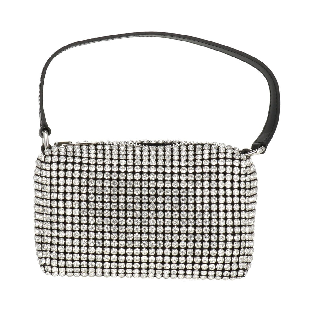 Alexander Wang Womens Silver/Black Shoulder Bag