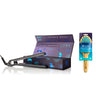 All-Inclusive 2pc Straighten & Comb Kit - Black and Turquoise