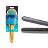 All-Inclusive 2pc Straighten & Comb Kit - Black and Turquoise