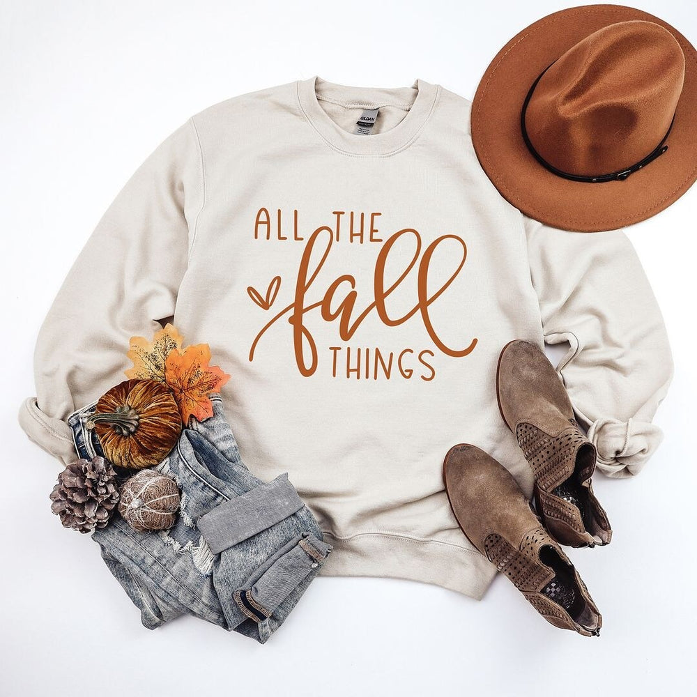 All The Fall Things Graphic Sweatshirt