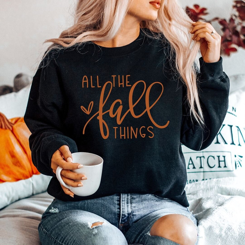 All The Fall Things Graphic Sweatshirt