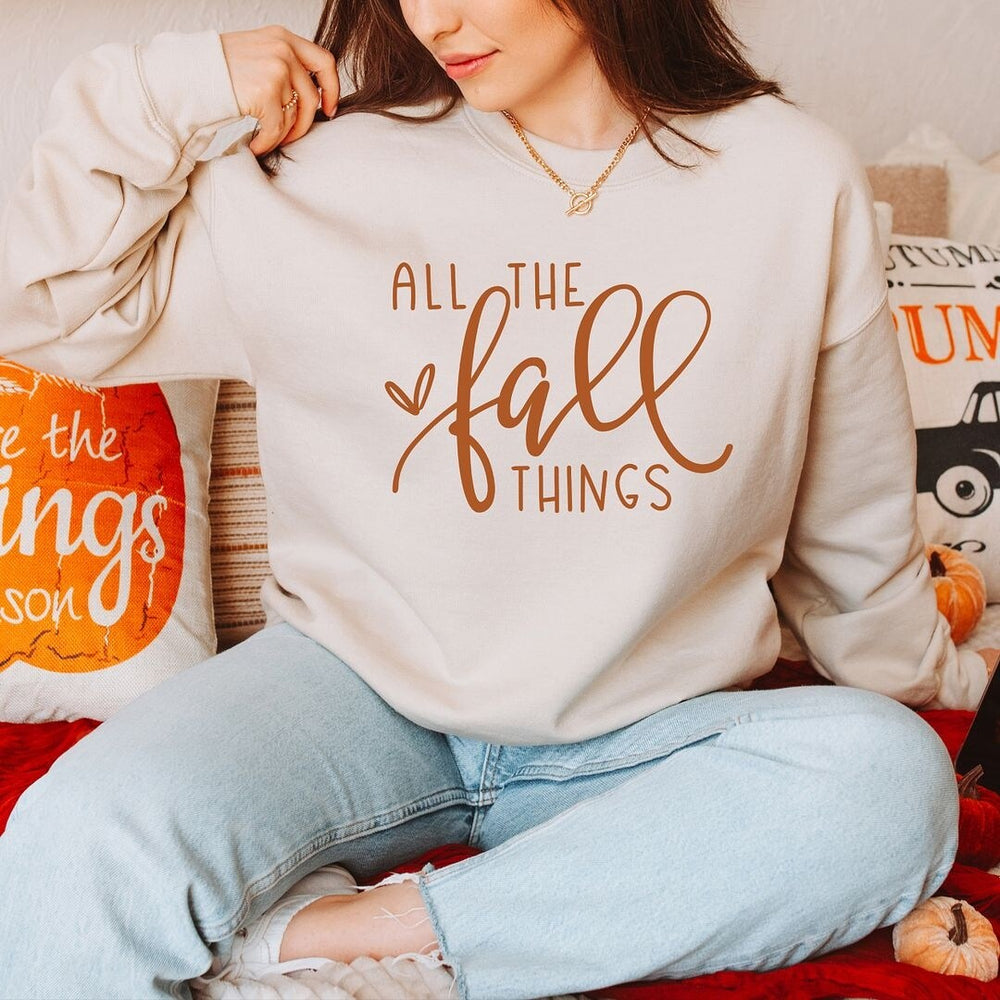 All The Fall Things Graphic Sweatshirt