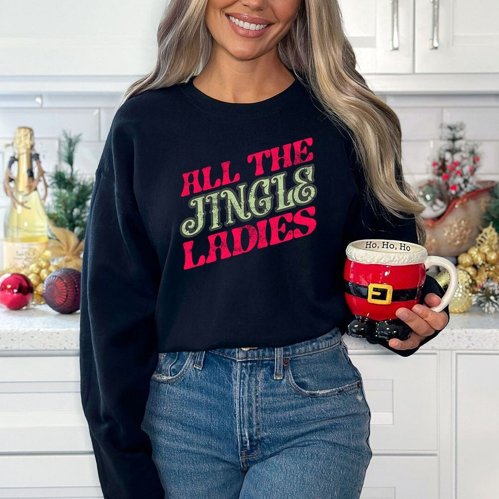 All The Jingle Ladies Graphic Sweatshirt