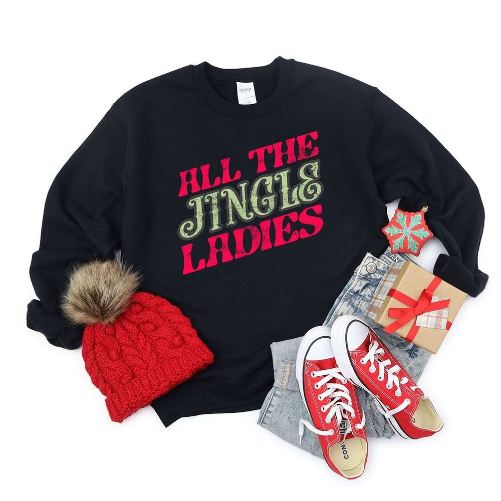 All The Jingle Ladies Graphic Sweatshirt