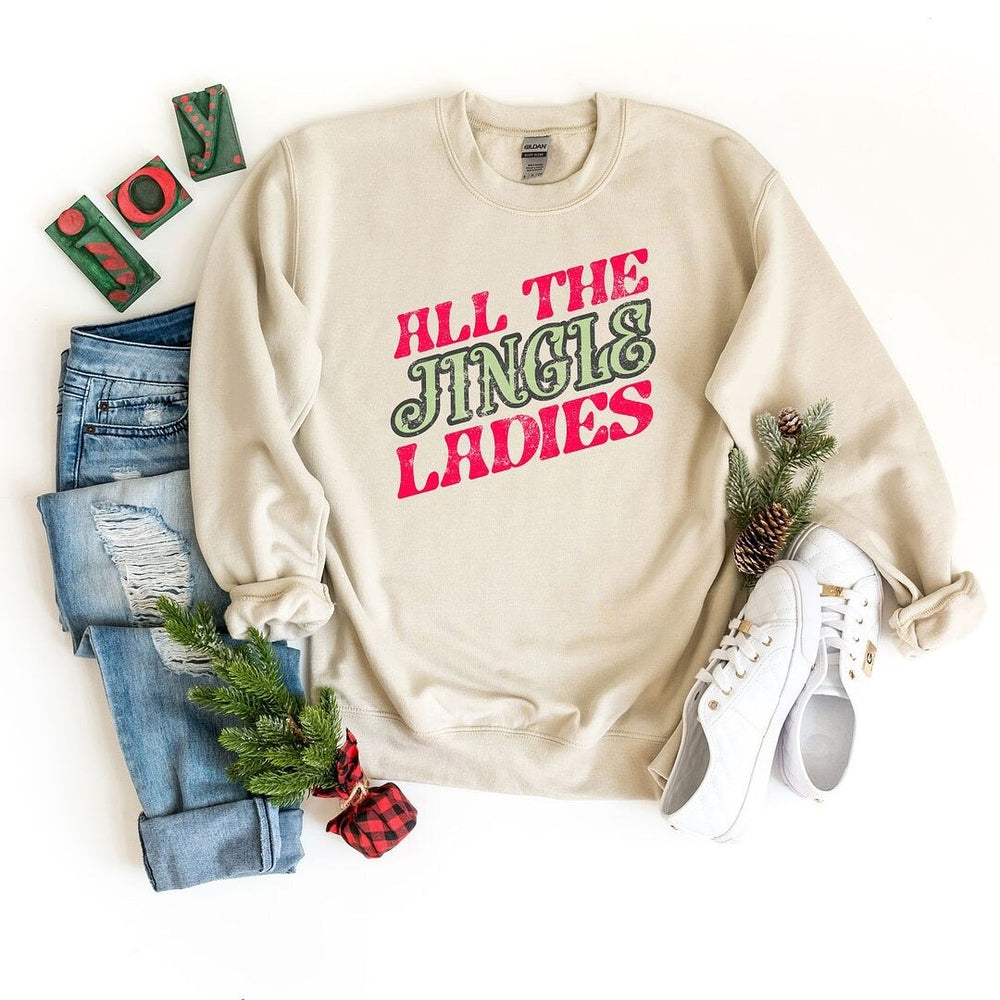 All The Jingle Ladies Graphic Sweatshirt