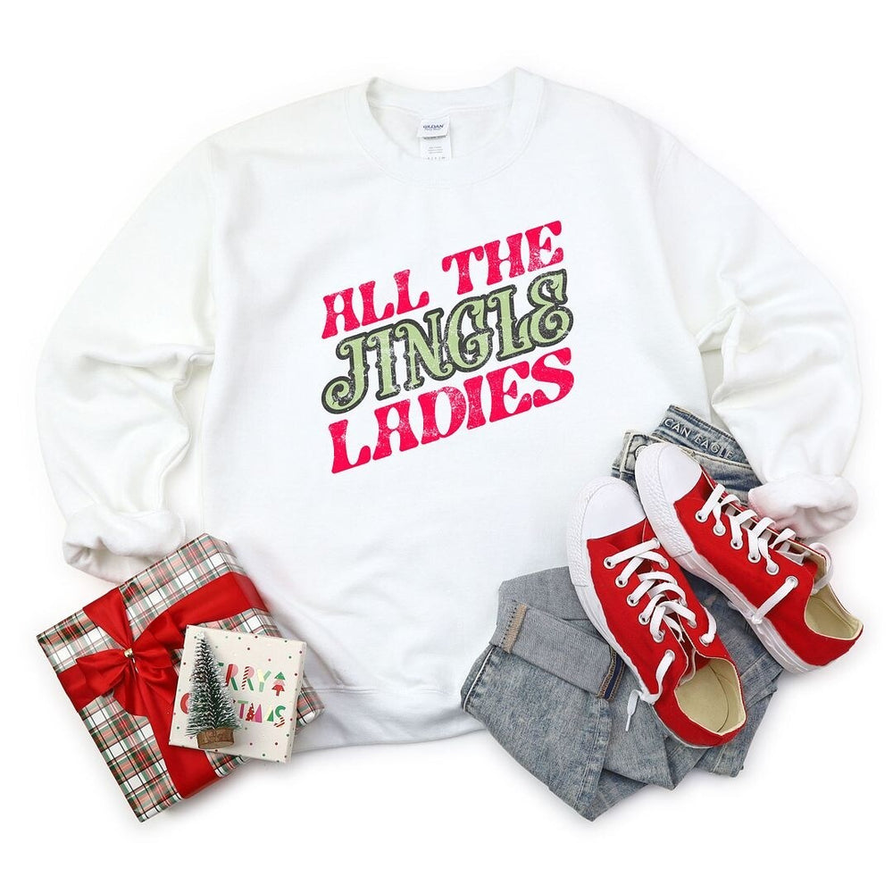 All The Jingle Ladies Graphic Sweatshirt