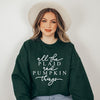 All The Plaid Things Graphic Sweatshirt