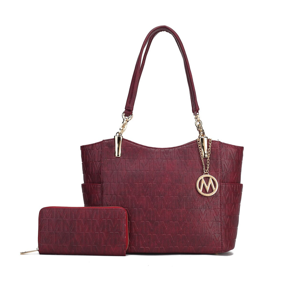 Allison Signature Tote Bag and Wallet Set