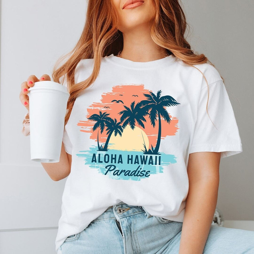 Aloha Hawaii Garment Dyed Tee