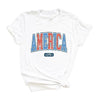 America 1776 Varsity Short Sleeve Crewnneck Tee