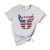 America Wings Short Sleeve Crewnneck Tee