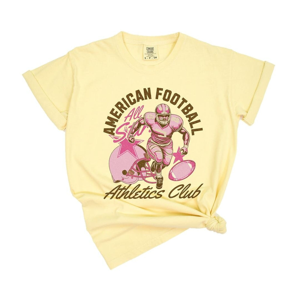 American Football Athletics Club Garment Dyed Tee