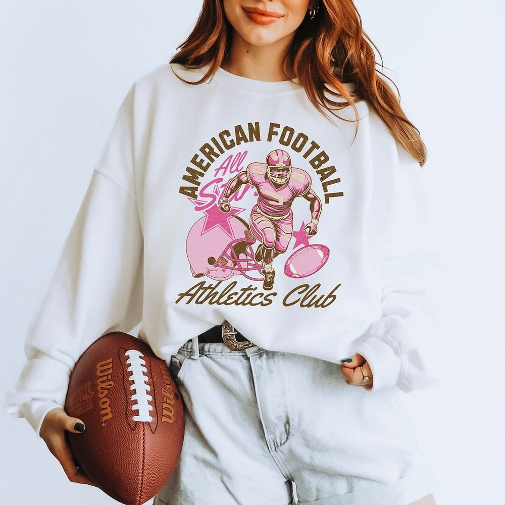 American Football Athletics Club Graphic Sweatshirt