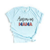 American Mama Short Sleeve Crewnneck Tee