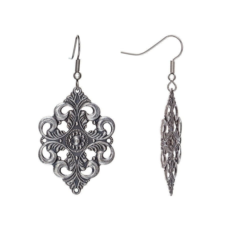 Antique Regal Drop Earrings