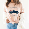 Apple Picking Crew Truck Short Sleeve Crewnneck Tee