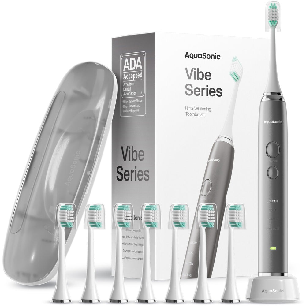 Aquasonic Vibe Series Ultra-Whitening Toothbrush