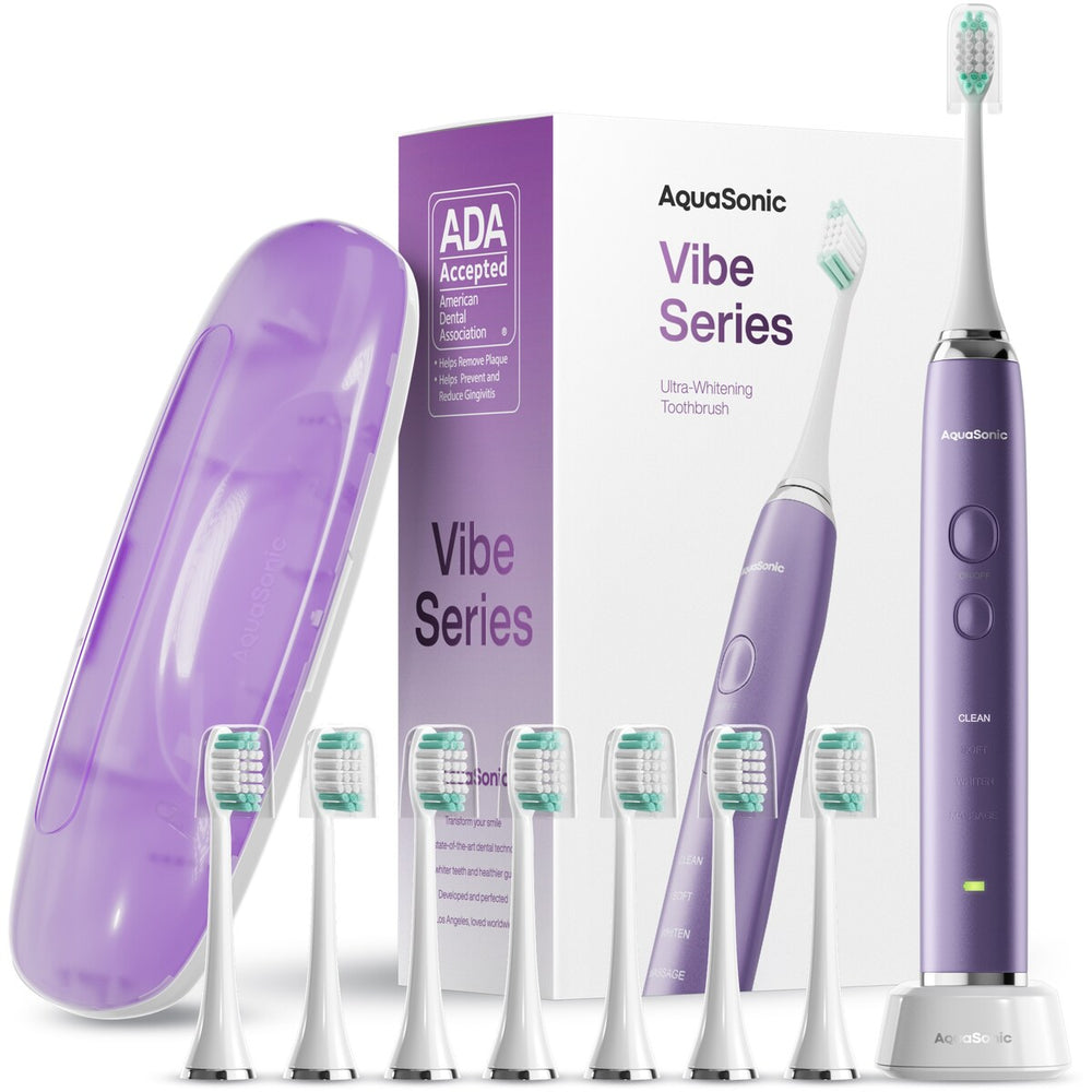 Aquasonic Vibe Series Ultra-Whitening Toothbrush