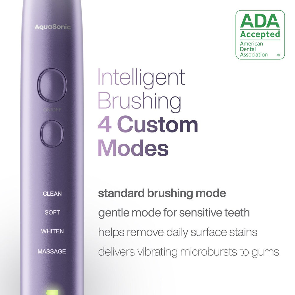 Aquasonic Vibe Series Ultra-Whitening Toothbrush