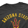 Arizona State Sun Devils Unisex Adult Heathered Premium T Shirt