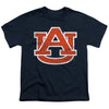 Auburn University Distressed Primary Kids T Shirt for Youth Boys and Girls