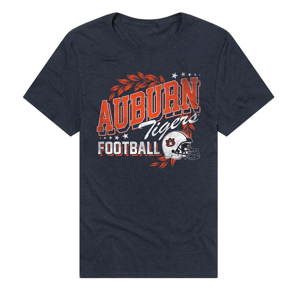 Auburn University Tigers Classic Football Unisex Adult Heathered Premium T Shirt