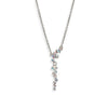 Aurora Borealis Clustered Pendant With Swarovski Crystals