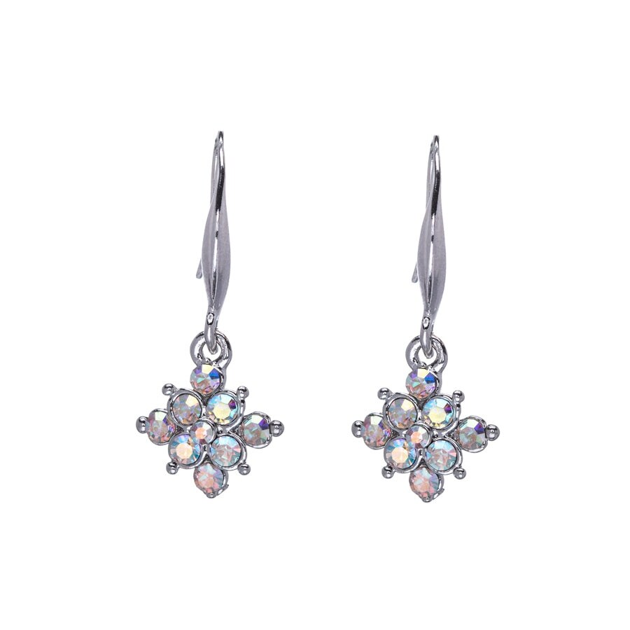 Aurora Borealis Swarovski Crystal Sparkle Drop Earrings