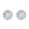 Aurora Borealis Swarovski Crystal Star Stud Earrings