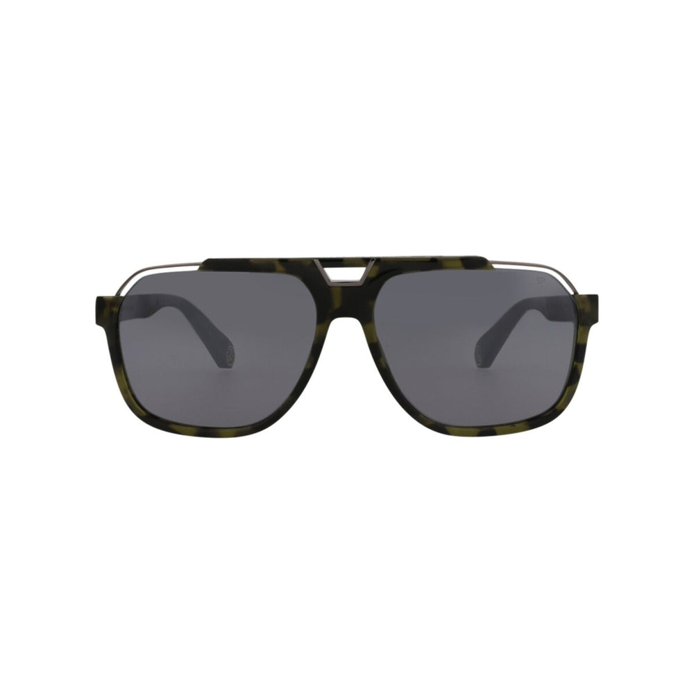 Philipp Plein Aviator-Frame Acetate Sunglasses - Multi - One Size