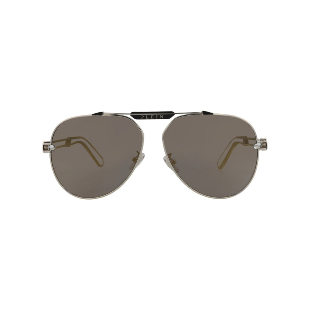 Philipp Plein Aviator-Frame Titanium Sunglasses - One Size